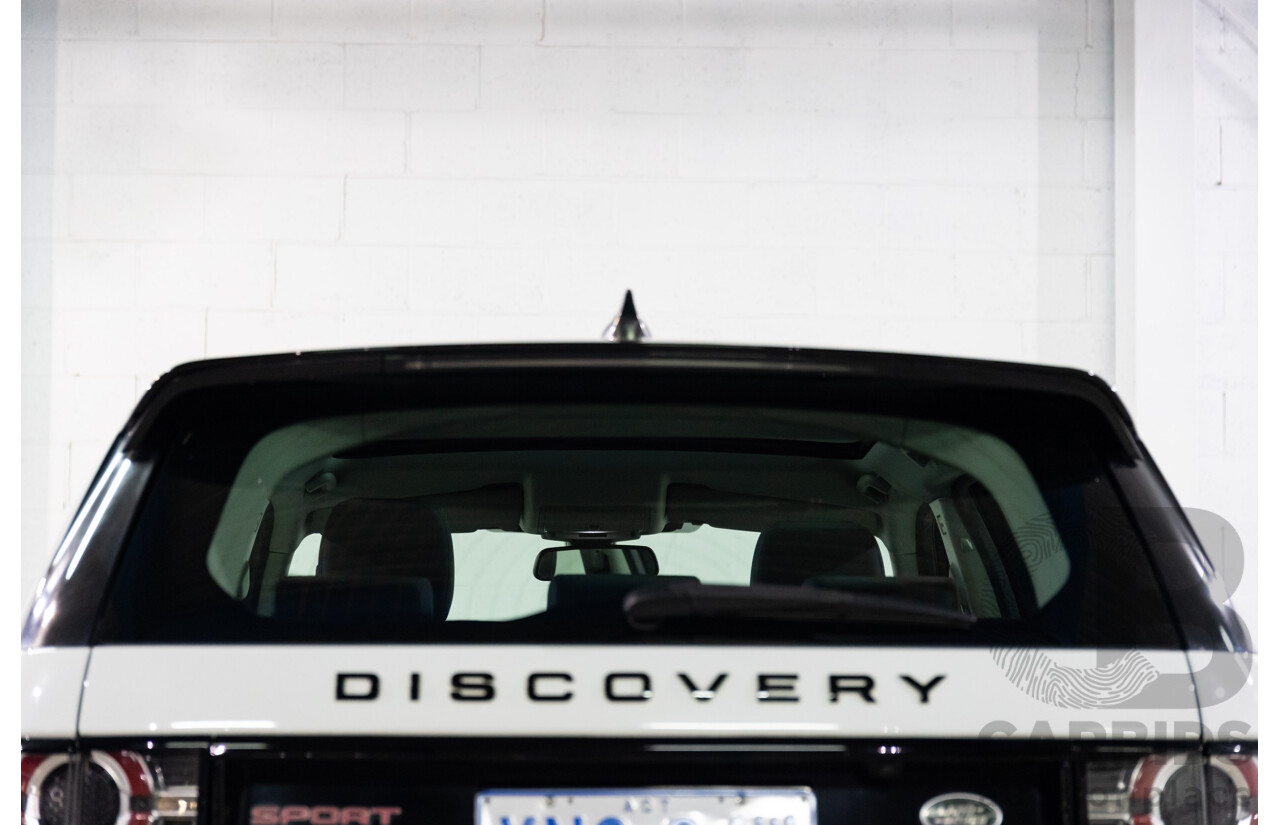 01/2019 Land Rover Discovery Sport Si4 SE (213kW AWD) L550 MY19 4d Wagon Fuji White/Black Roof Turbo 2.0L