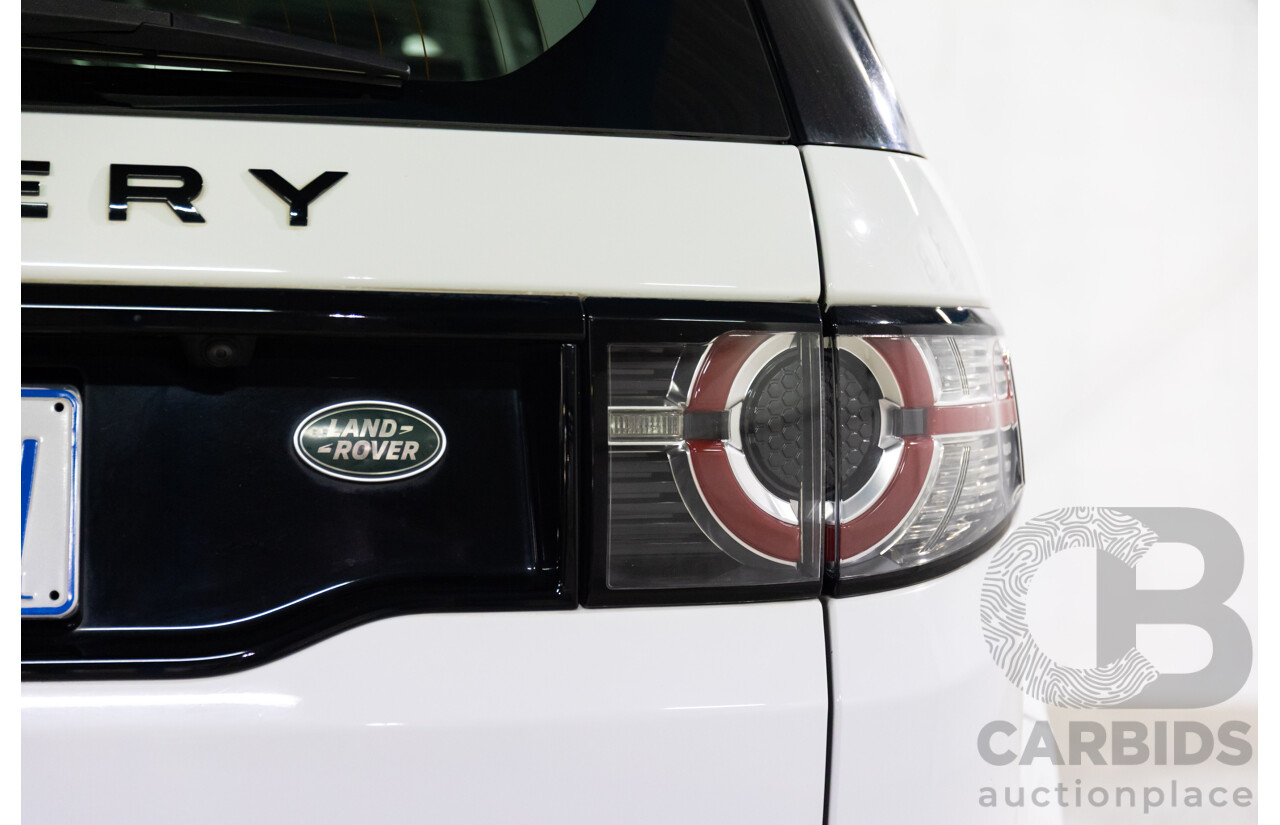 01/2019 Land Rover Discovery Sport Si4 SE (213kW AWD) L550 MY19 4d Wagon Fuji White/Black Roof Turbo 2.0L