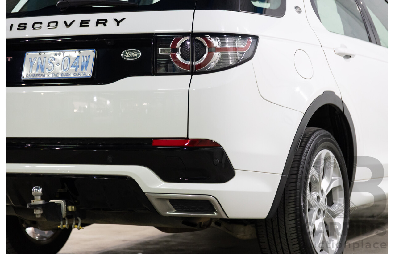 01/2019 Land Rover Discovery Sport Si4 SE (213kW AWD) L550 MY19 4d Wagon Fuji White/Black Roof Turbo 2.0L