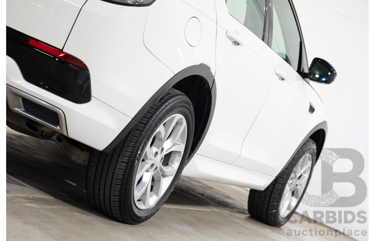 01/2019 Land Rover Discovery Sport Si4 SE (213kW AWD) L550 MY19 4d Wagon Fuji White/Black Roof Turbo 2.0L