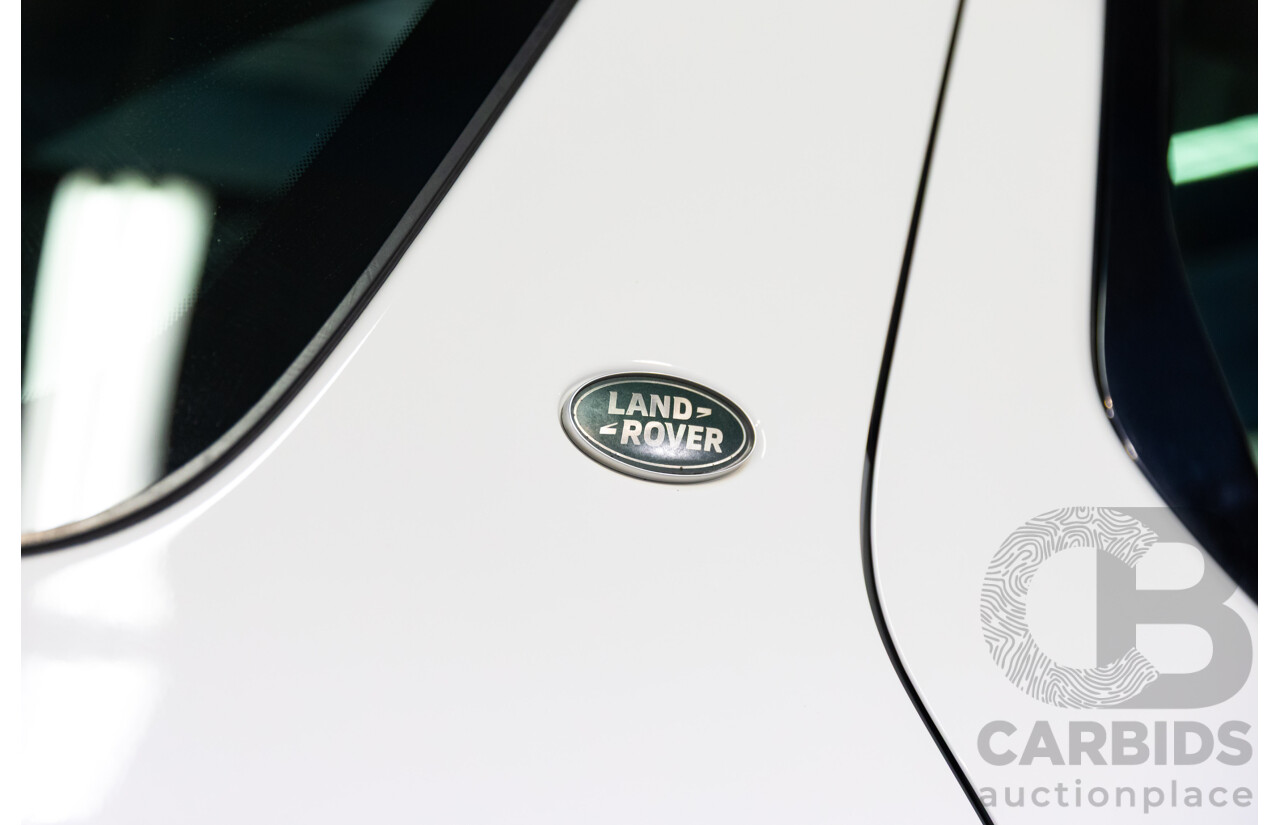 01/2019 Land Rover Discovery Sport Si4 SE (213kW AWD) L550 MY19 4d Wagon Fuji White/Black Roof Turbo 2.0L