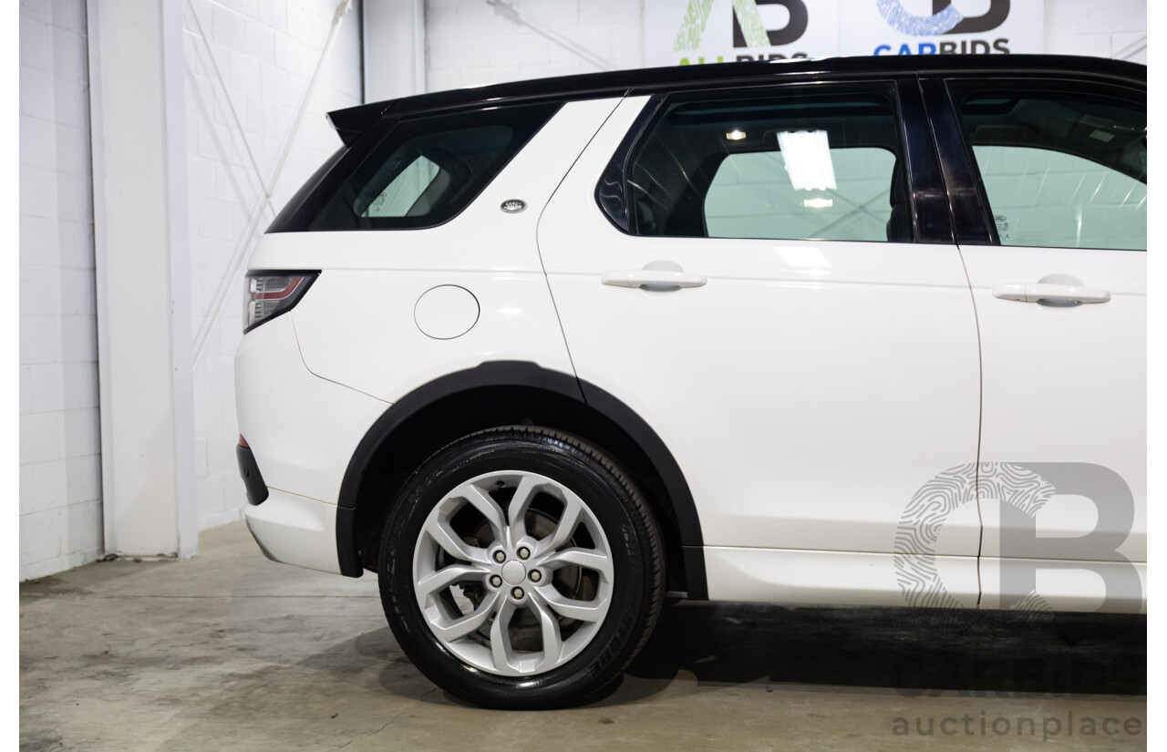01/2019 Land Rover Discovery Sport Si4 SE (213kW AWD) L550 MY19 4d Wagon Fuji White/Black Roof Turbo 2.0L