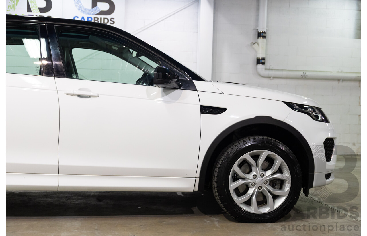 01/2019 Land Rover Discovery Sport Si4 SE (213kW AWD) L550 MY19 4d Wagon Fuji White/Black Roof Turbo 2.0L