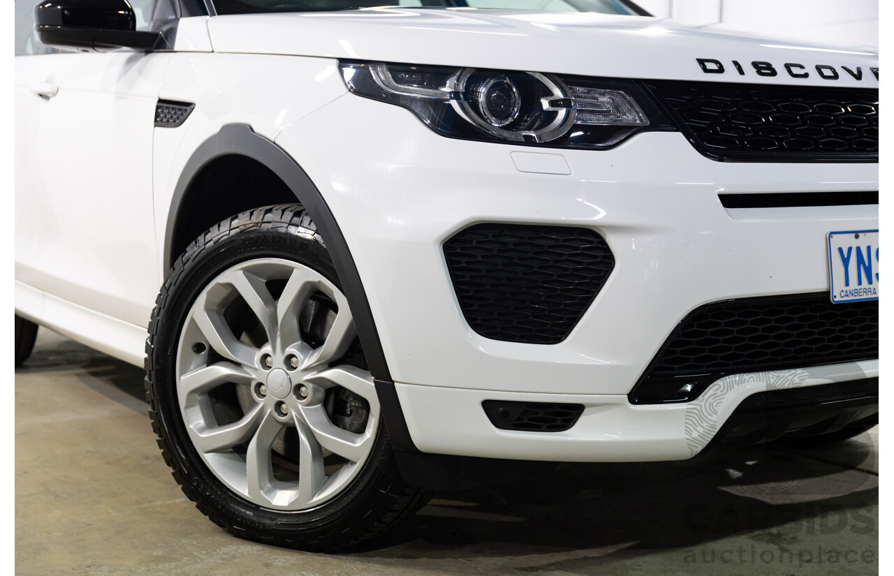 01/2019 Land Rover Discovery Sport Si4 SE (213kW AWD) L550 MY19 4d Wagon Fuji White/Black Roof Turbo 2.0L