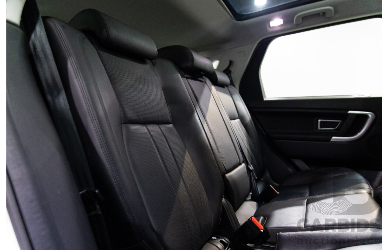 01/2019 Land Rover Discovery Sport Si4 SE (213kW AWD) L550 MY19 4d Wagon Fuji White/Black Roof Turbo 2.0L