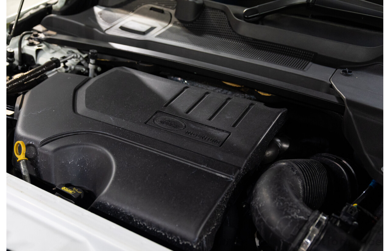 01/2019 Land Rover Discovery Sport Si4 SE (213kW AWD) L550 MY19 4d Wagon Fuji White/Black Roof Turbo 2.0L