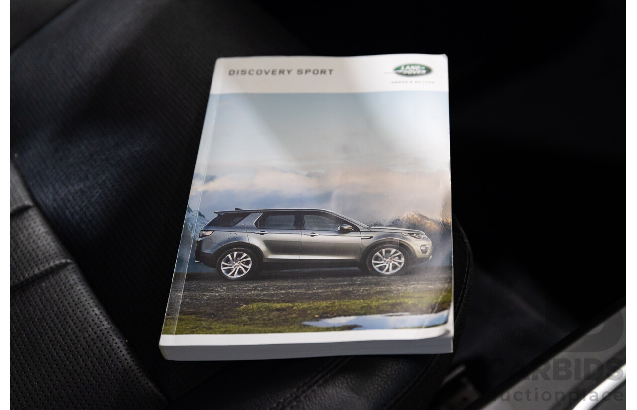 01/2019 Land Rover Discovery Sport Si4 SE (213kW AWD) L550 MY19 4d Wagon Fuji White/Black Roof Turbo 2.0L