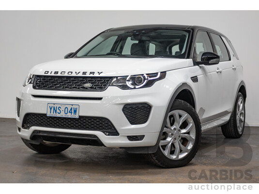 01/2019 Land Rover Discovery Sport Si4 (213kW) SE (AWD) L550 MY19 4D Wagon Fuji White Turbo 2.0L