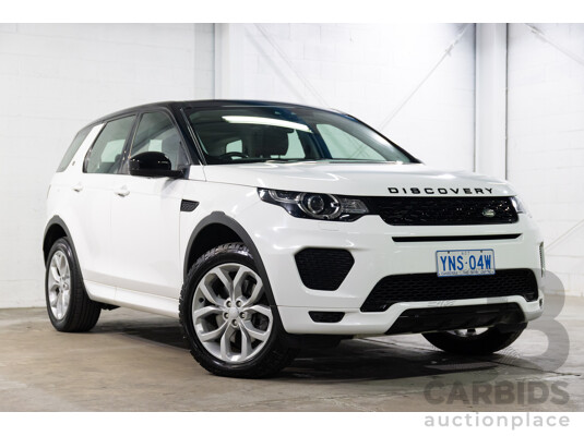 01/2019 Land Rover Discovery Sport Si4 SE (213kW AWD) L550 MY19 4d Wagon Fuji White/Black Roof Turbo 2.0L