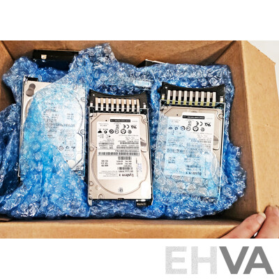 Assorted Lot of Hard Drives & Computer Parts