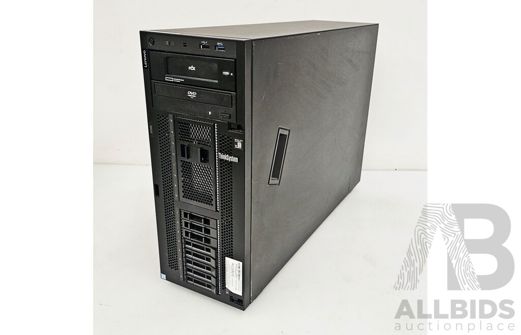 Lenovo ThinkSystem ST550 Dual Intel Xeon Silver (4110) 2.10GHz-3.0GHz 8-Core CPU Server