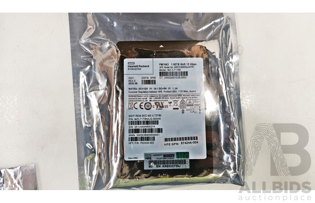 Assorted Lot of SAS Drives