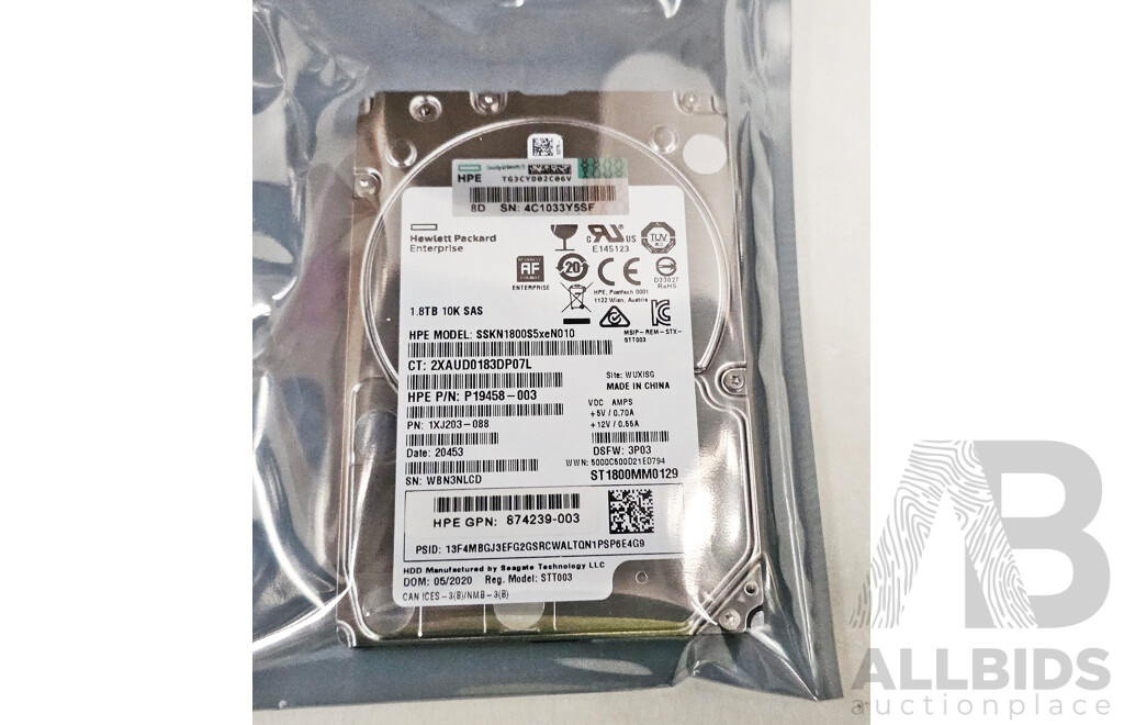 Assorted Lot of SAS Drives