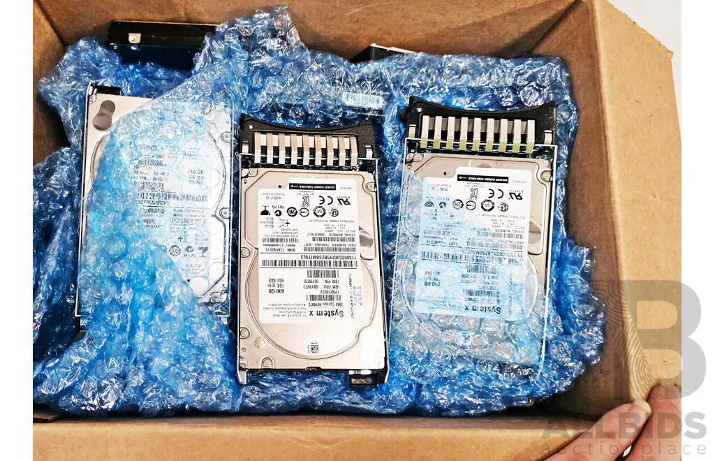 Assorted Lot of Hard Drives & Computer Parts