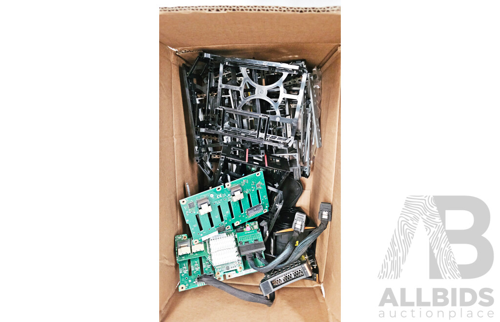 Assorted Lot of Hard Drives & Computer Parts