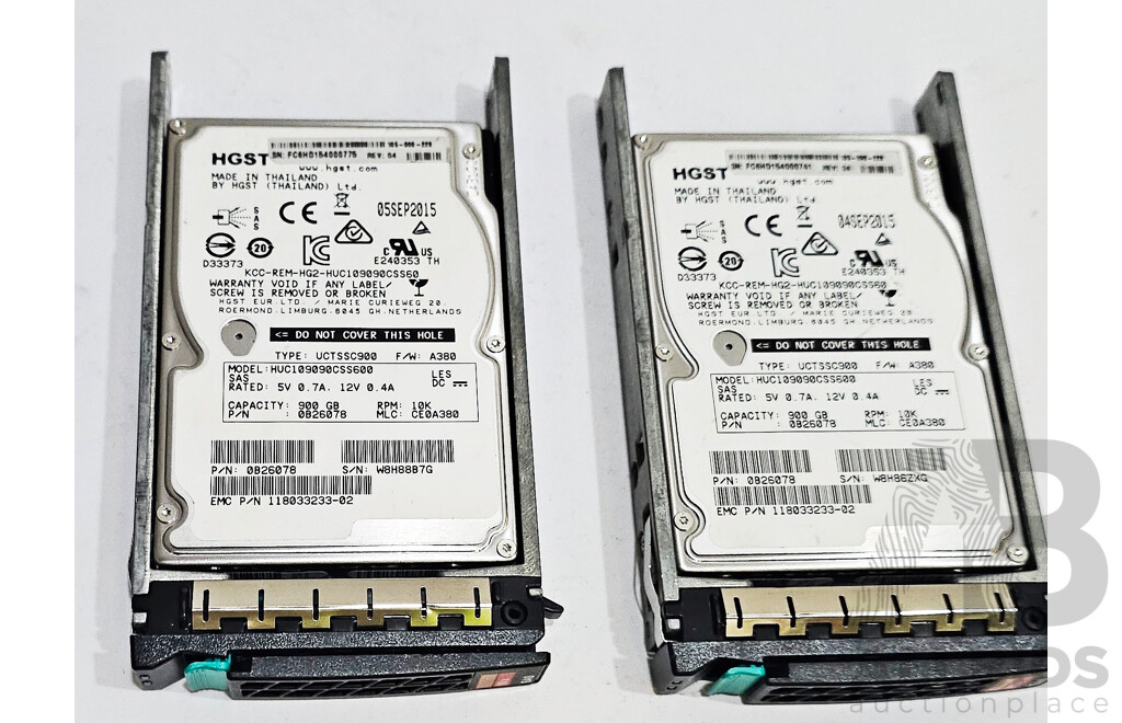 Assorted Lot of SAS Drives