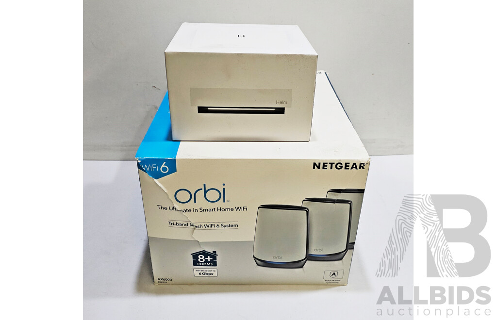 Netgear Orbi AX6000 & Helm Personal Server
