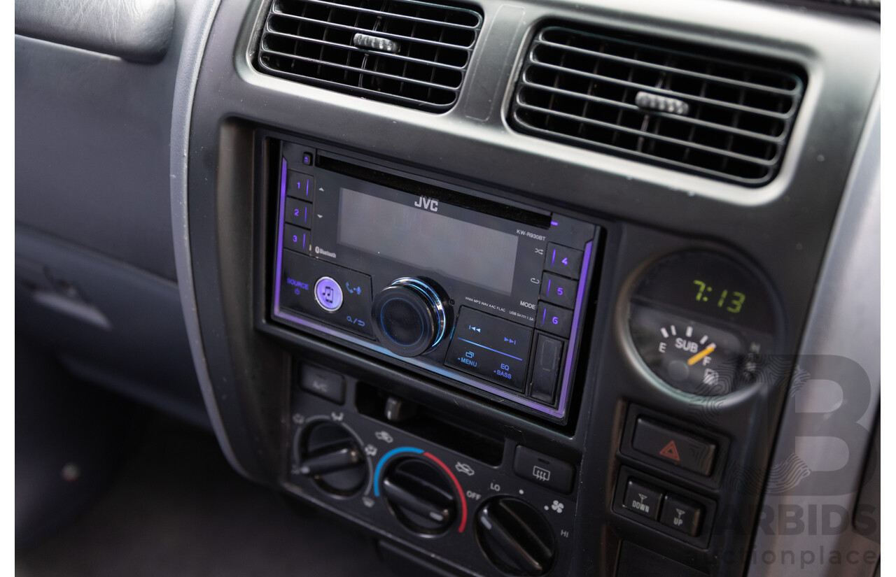 10/2000 Toyota Landcruiser Prado GXL (4x4) KZJ95R 4d Wagon Black Onyx Turbo Diesel 3.0L