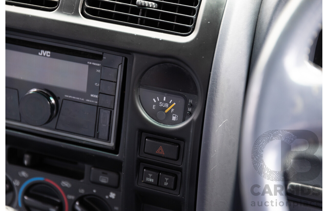 10/2000 Toyota Landcruiser Prado GXL (4x4) KZJ95R 4d Wagon Black Onyx Turbo Diesel 3.0L