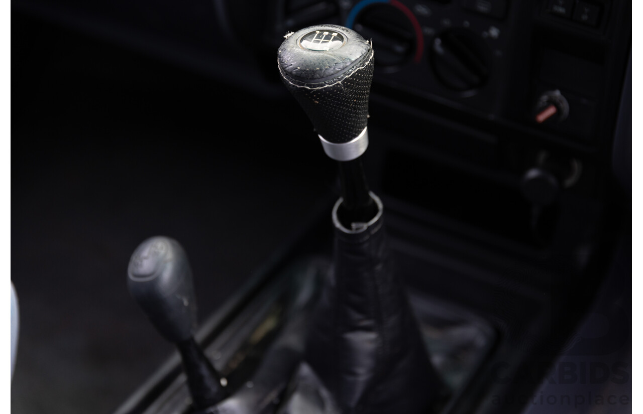 10/2000 Toyota Landcruiser Prado GXL (4x4) KZJ95R 4d Wagon Black Onyx Turbo Diesel 3.0L