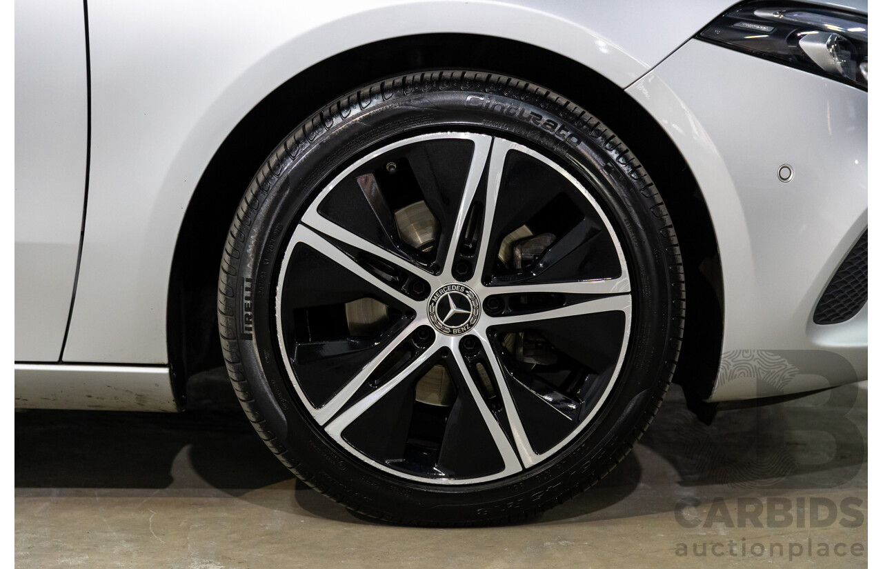 05/2019 Mercedes-Benz A200 (FWD) 177 MY19.5 4d Sedan Iridium Silver Metallic Turbo 1.3L