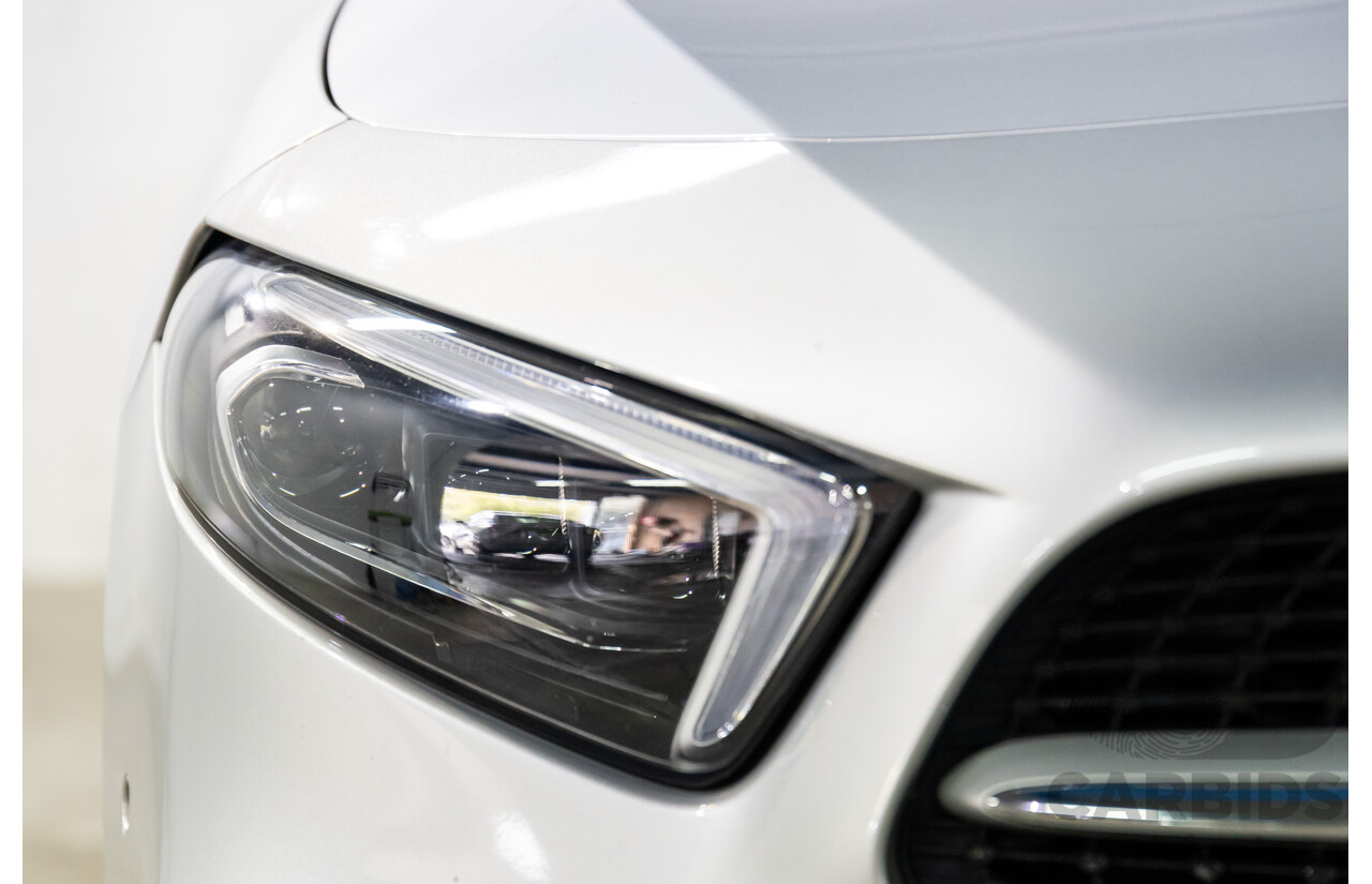 05/2019 Mercedes-Benz A200 (FWD) 177 MY19.5 4d Sedan Iridium Silver Metallic Turbo 1.3L
