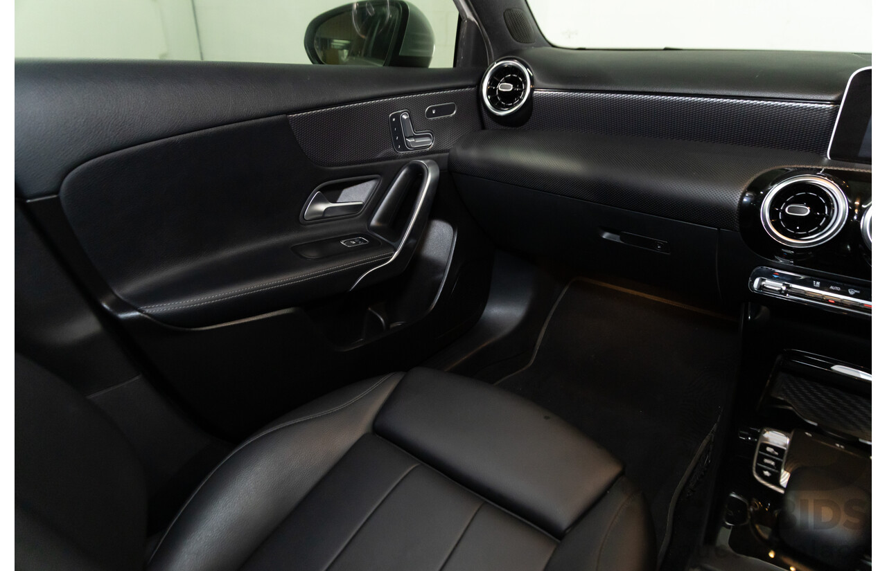 05/2019 Mercedes-Benz A200 (FWD) 177 MY19.5 4d Sedan Iridium Silver Metallic Turbo 1.3L