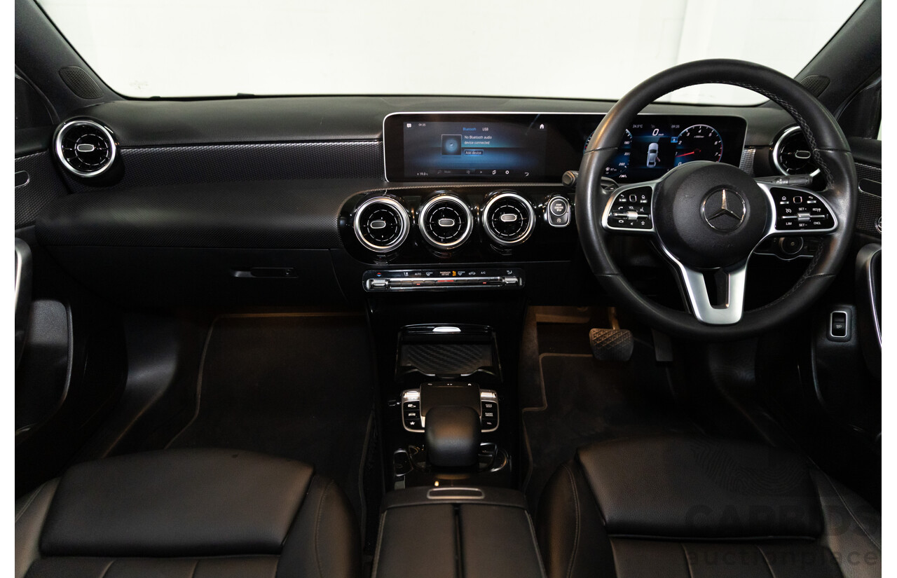 05/2019 Mercedes-Benz A200 (FWD) 177 MY19.5 4d Sedan Iridium Silver Metallic Turbo 1.3L