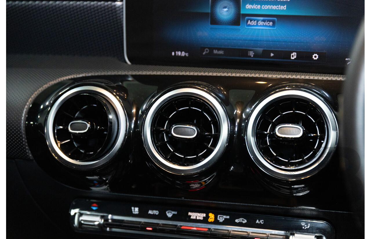 05/2019 Mercedes-Benz A200 (FWD) 177 MY19.5 4d Sedan Iridium Silver Metallic Turbo 1.3L