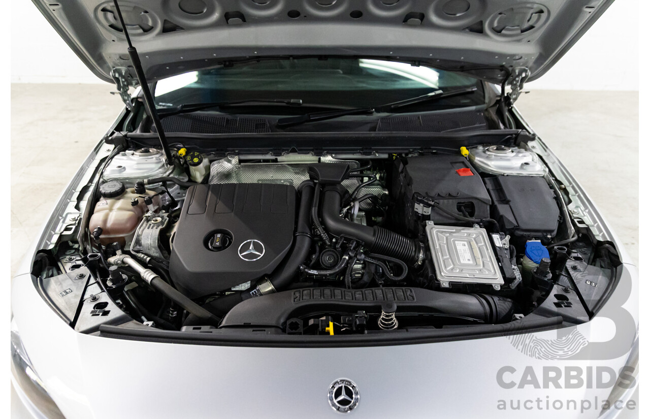 05/2019 Mercedes-Benz A200 (FWD) 177 MY19.5 4d Sedan Iridium Silver Metallic Turbo 1.3L