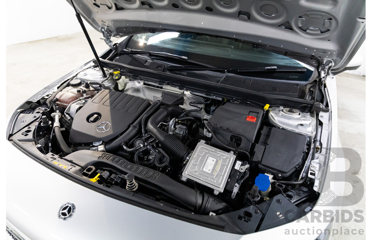 05/2019 Mercedes-Benz A200 (FWD) 177 MY19.5 4d Sedan Iridium Silver Metallic Turbo 1.3L