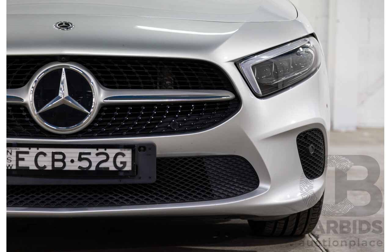 05/2019 Mercedes-Benz A200 (FWD) 177 MY19.5 4d Sedan Iridium Silver Metallic Turbo 1.3L