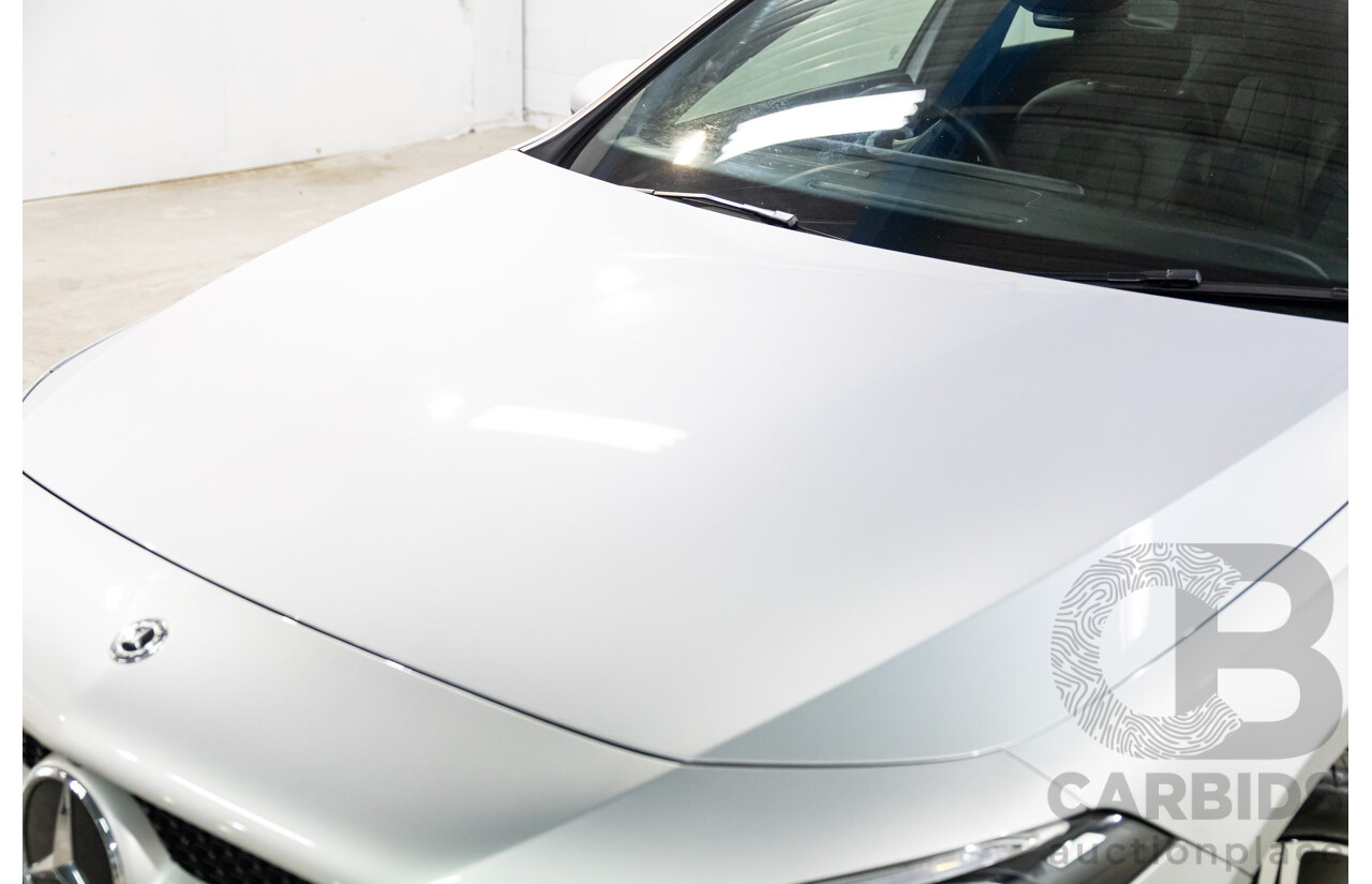 05/2019 Mercedes-Benz A200 (FWD) 177 MY19.5 4d Sedan Iridium Silver Metallic Turbo 1.3L