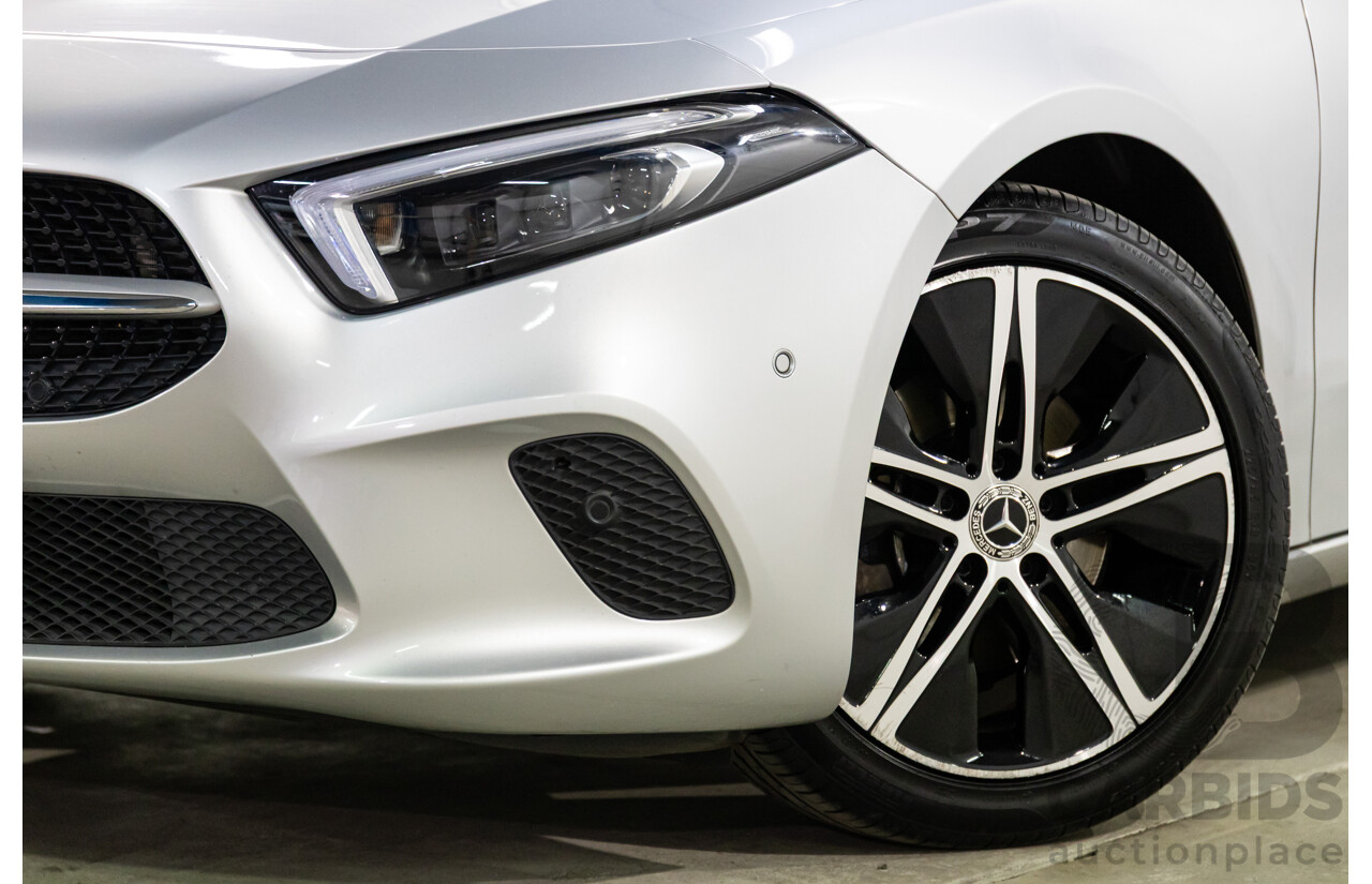 05/2019 Mercedes-Benz A200 (FWD) 177 MY19.5 4d Sedan Iridium Silver Metallic Turbo 1.3L