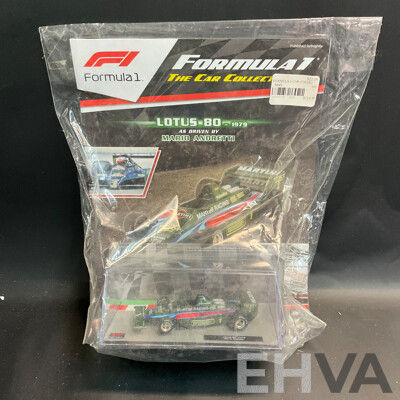 Collection of 6 ''Formula 1 the Car Collection'' Magazine with 1/43 Collectable Die Cast Model Car