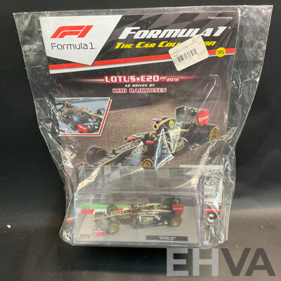 Collection of 6 ''Formula 1 the Car Collection'' Magazine with 1/43 Collectable Die Cast Model Car