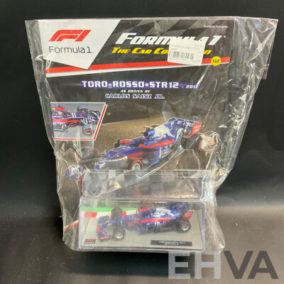 Collection of 6 ''Formula 1 the Car Collection'' Magazine with 1/43 Collectable Die Cast Model Car