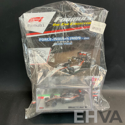 Collection of 6 ''Formula 1 the Car Collection'' Magazine with 1/43 Collectable Die Cast Model Car