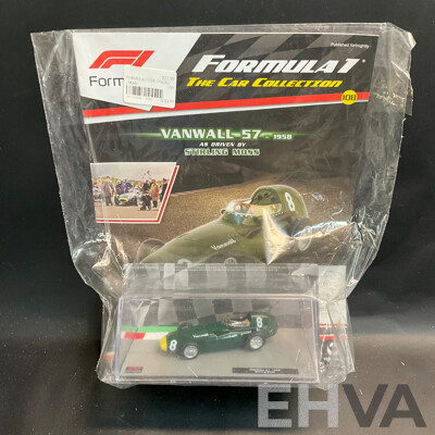 Collection of 6 ''Formula 1 the Car Collection'' Magazine with 1/43 Collectable Die Cast Model Car