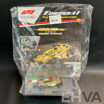 Collection of 6 ''Formula 1 the Car Collection'' Magazine with 1/43 Collectable Die Cast Model Car