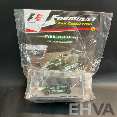 Collection of 7 ''Formula 1 the Car Collection'' Magazine with 1/43 Collectable Die Cast Model Car