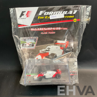 Collection of 7 ''Formula 1 the Car Collection'' Magazine with 1/43 Collectable Die Cast Model Car