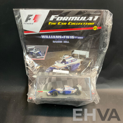 Collection of 7 ''Formula 1 the Car Collection'' Magazine with 1/43 Collectable Die Cast Model Car
