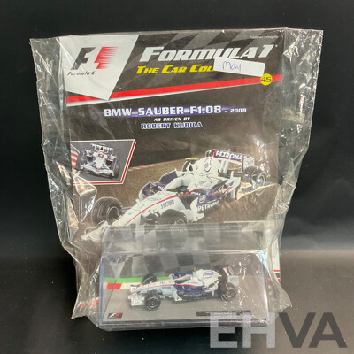 Collection of 7 ''Formula 1 the Car Collection'' Magazine with 1/43 Collectable Die Cast Model Car