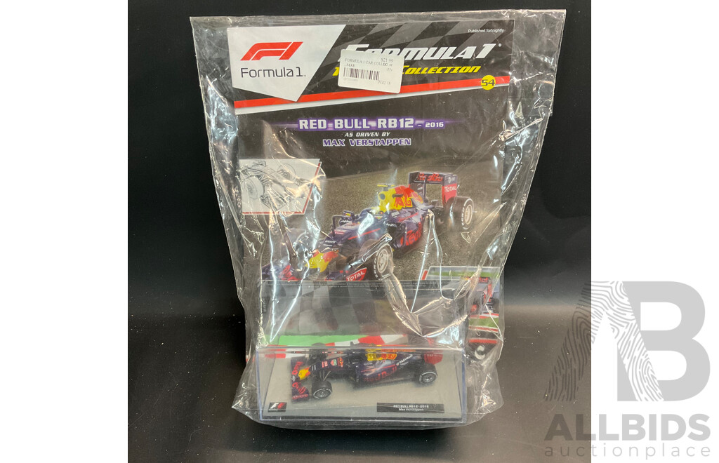 Collection of 6 ''Formula 1 the Car Collection'' Magazine with 1/43 Collectable Die Cast Model Car