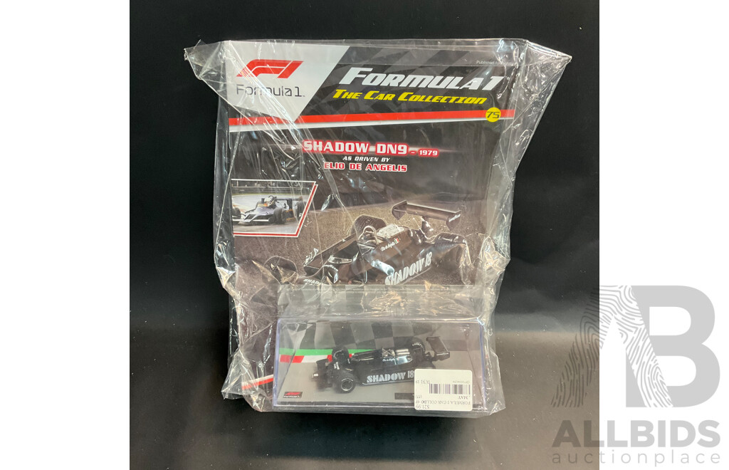 Collection of 6 ''Formula 1 the Car Collection'' Magazine with 1/43 Collectable Die Cast Model Car