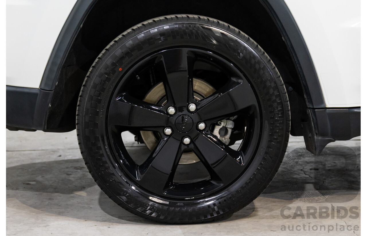 9/2015 Jeep Grand Cherokee Limited (4x4) WK MY15 4d Wagon Bright White Turbo Diesel V6 3.0L