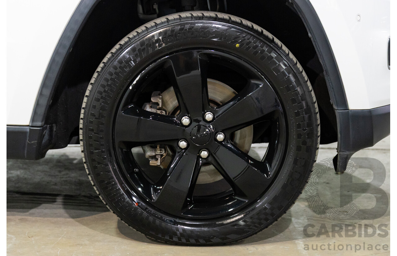 9/2015 Jeep Grand Cherokee Limited (4x4) WK MY15 4d Wagon Bright White Turbo Diesel V6 3.0L