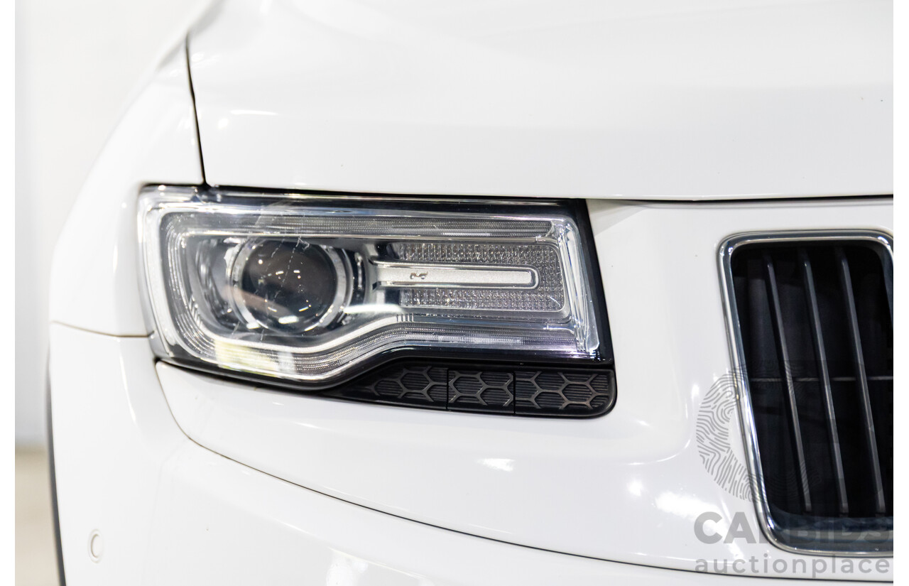 9/2015 Jeep Grand Cherokee Limited (4x4) WK MY15 4d Wagon Bright White Turbo Diesel V6 3.0L