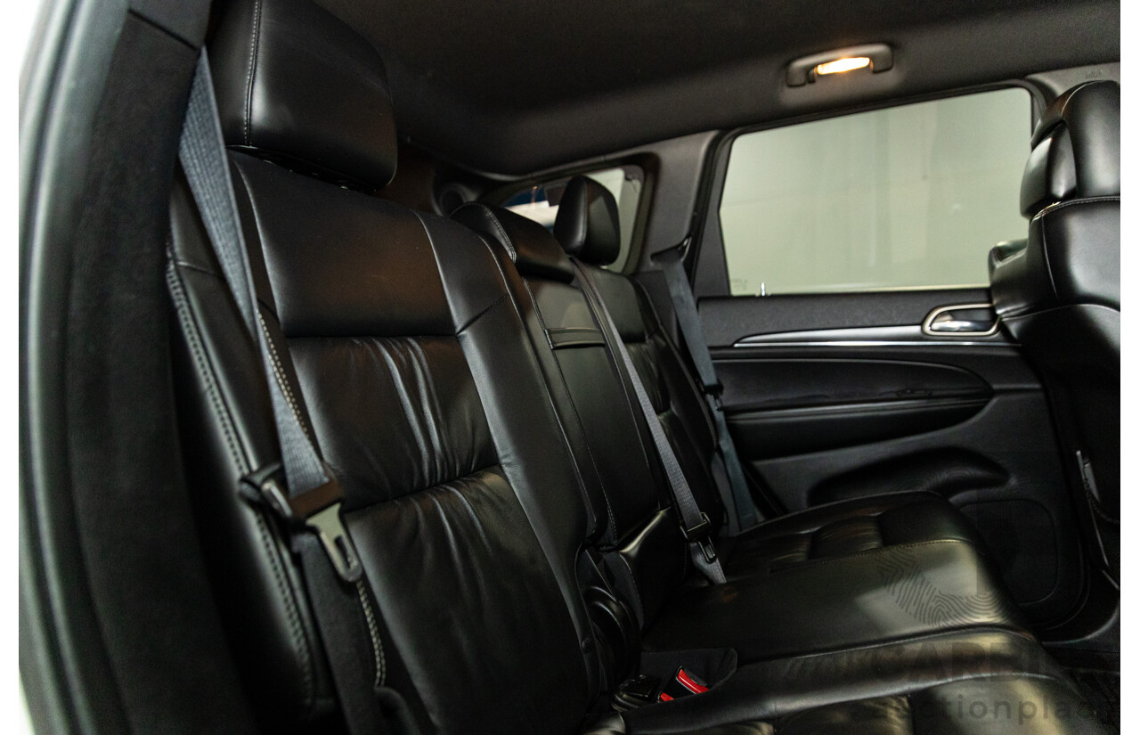 9/2015 Jeep Grand Cherokee Limited (4x4) WK MY15 4d Wagon Bright White Turbo Diesel V6 3.0L